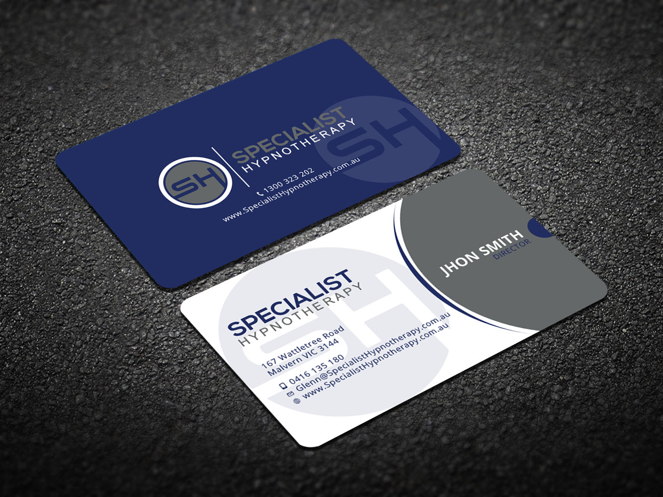 Visitenkarten-Design von Verified artistry (Design garden) für Specialist Hypnotherapy | Design #10582074