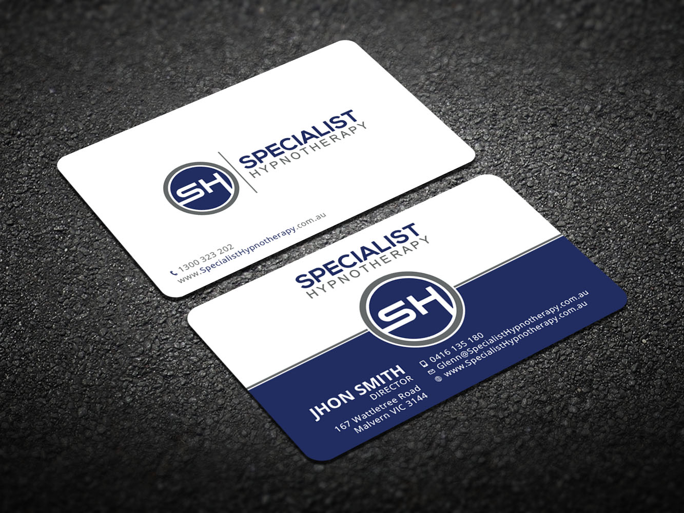 Diseño de Tarjeta de Presentación por Verified artistry (Design garden) para Specialist Hypnotherapy | Diseño #10582082