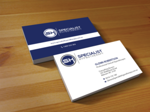 Visitenkarten-Design von Creations Box 2015 für Specialist Hypnotherapy | Design: #10584919