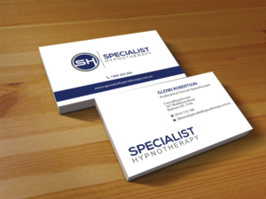 Visitenkarten-Design von Creations Box 2015 für Specialist Hypnotherapy | Design: #10584920