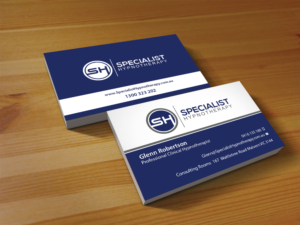 Design de Carte de Visite par Creations Box 2015 pour Specialist Hypnotherapy | Design : #10584930