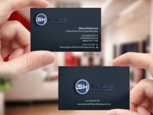 Design de Carte de Visite par Creations Box 2015 pour Specialist Hypnotherapy | Design : #10584940