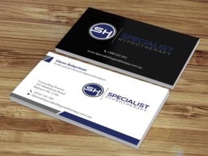 Design de Carte de Visite par Creations Box 2015 pour Specialist Hypnotherapy | Design : #10584941