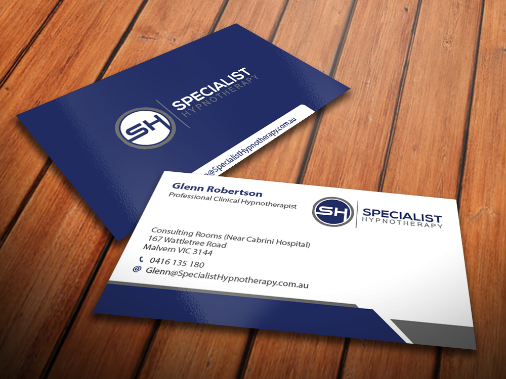 Business Card Design by PD Studios for Specialist Hypnotherapy | Design #10570162