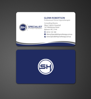 Diseño de Tarjeta de Presentación por chandrayaan.creative para Specialist Hypnotherapy | Diseño: #10597024
