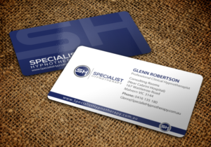 Diseño de Tarjeta de Presentación por chandrayaan.creative para Specialist Hypnotherapy | Diseño: #10597046