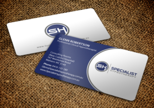 Diseño de Tarjeta de Presentación por chandrayaan.creative para Specialist Hypnotherapy | Diseño: #10597047