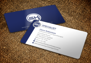 Diseño de Tarjeta de Presentación por chandrayaan.creative para Specialist Hypnotherapy | Diseño: #10597048