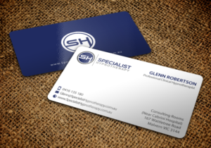 Diseño de Tarjeta de Presentación por chandrayaan.creative para Specialist Hypnotherapy | Diseño: #10611872