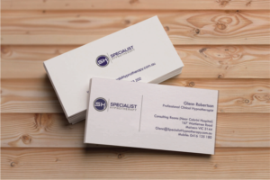 Diseño de Tarjeta de Presentación por astha_desai1992 para Specialist Hypnotherapy | Diseño: #10610993