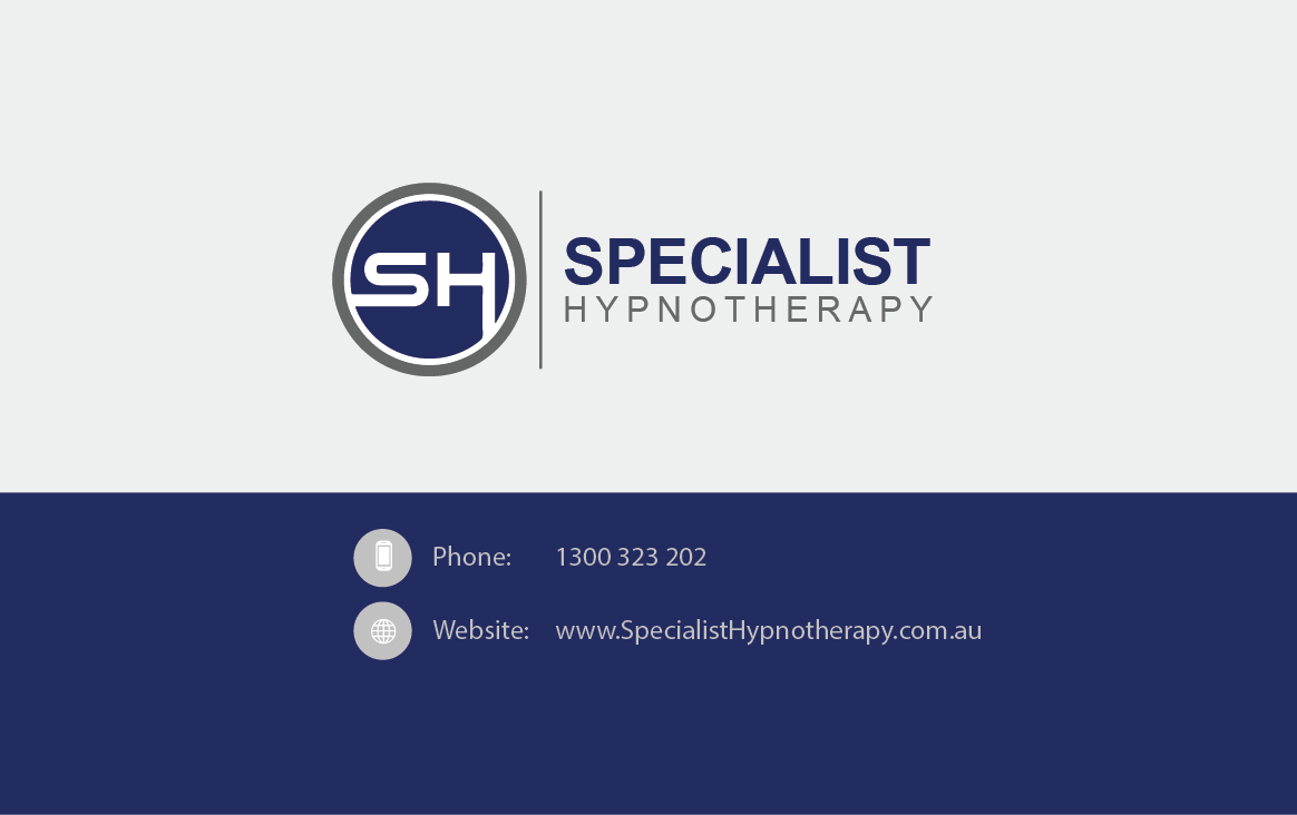 Diseño de Tarjeta de Presentación por Trung Ngo para Specialist Hypnotherapy | Diseño #10588096