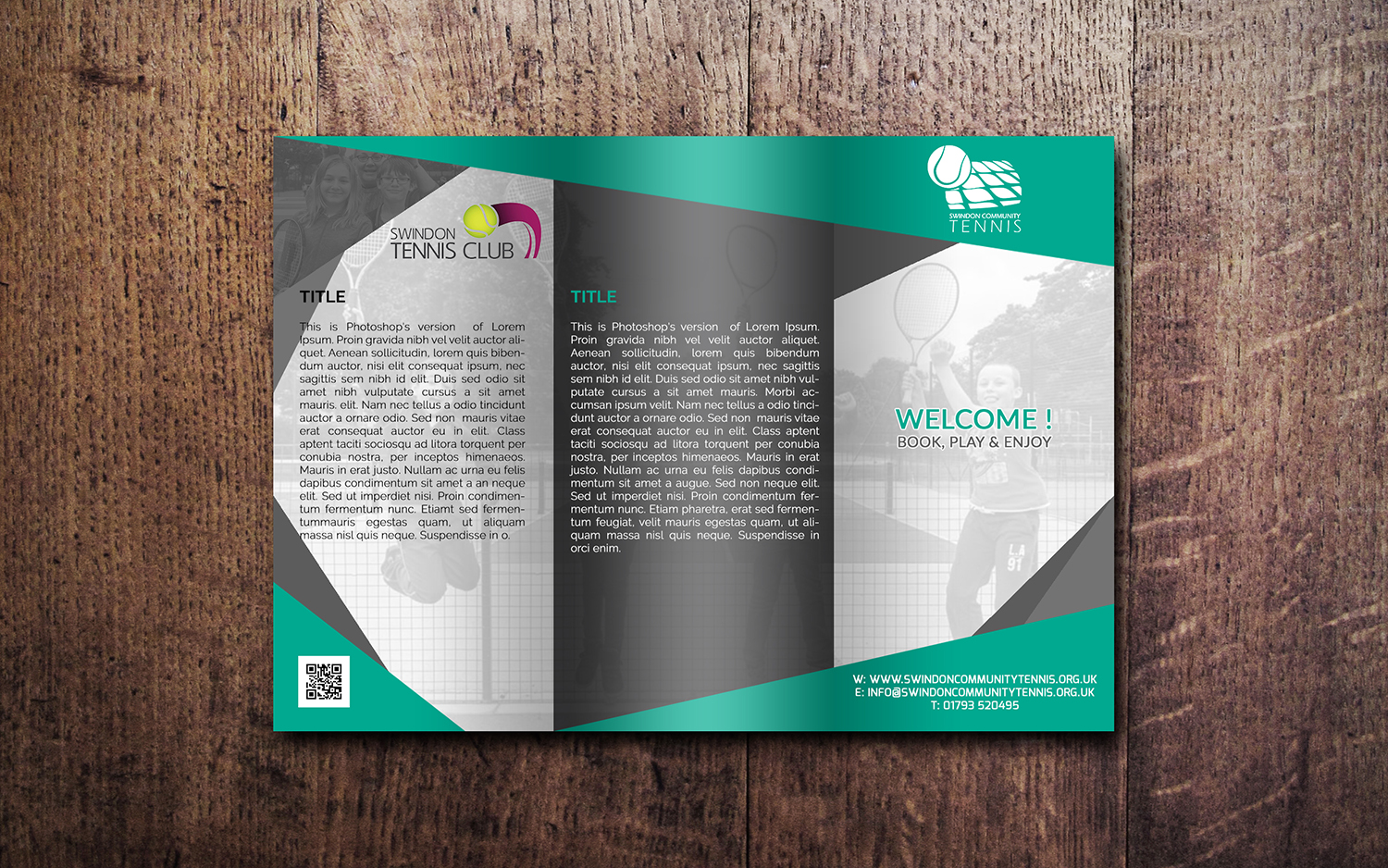 Flyer Design by Lilu Design for Community Tennis Association | Design #10599758