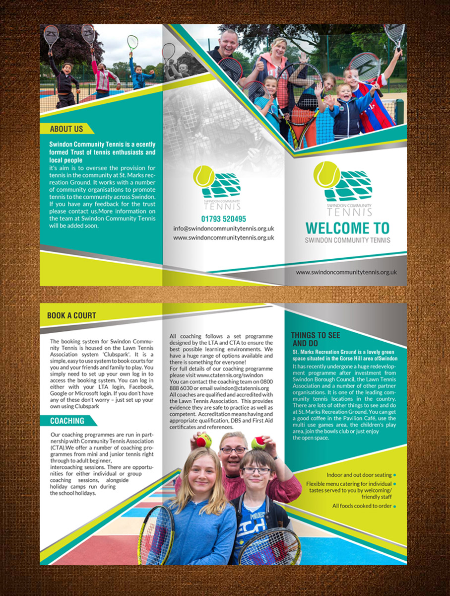 Flyer Design by creative.bugs for Community Tennis Association | Design #10580227