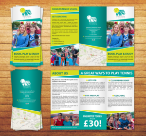 Flyer Design by aspiremedia for Community Tennis Association | Design: #11095300