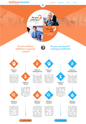 Web Design par looptriks pour Agence numérique Hoffman | Design #2219452