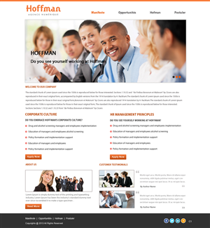 Web Design by pb for Agence numérique Hoffman | Design: #2230299
