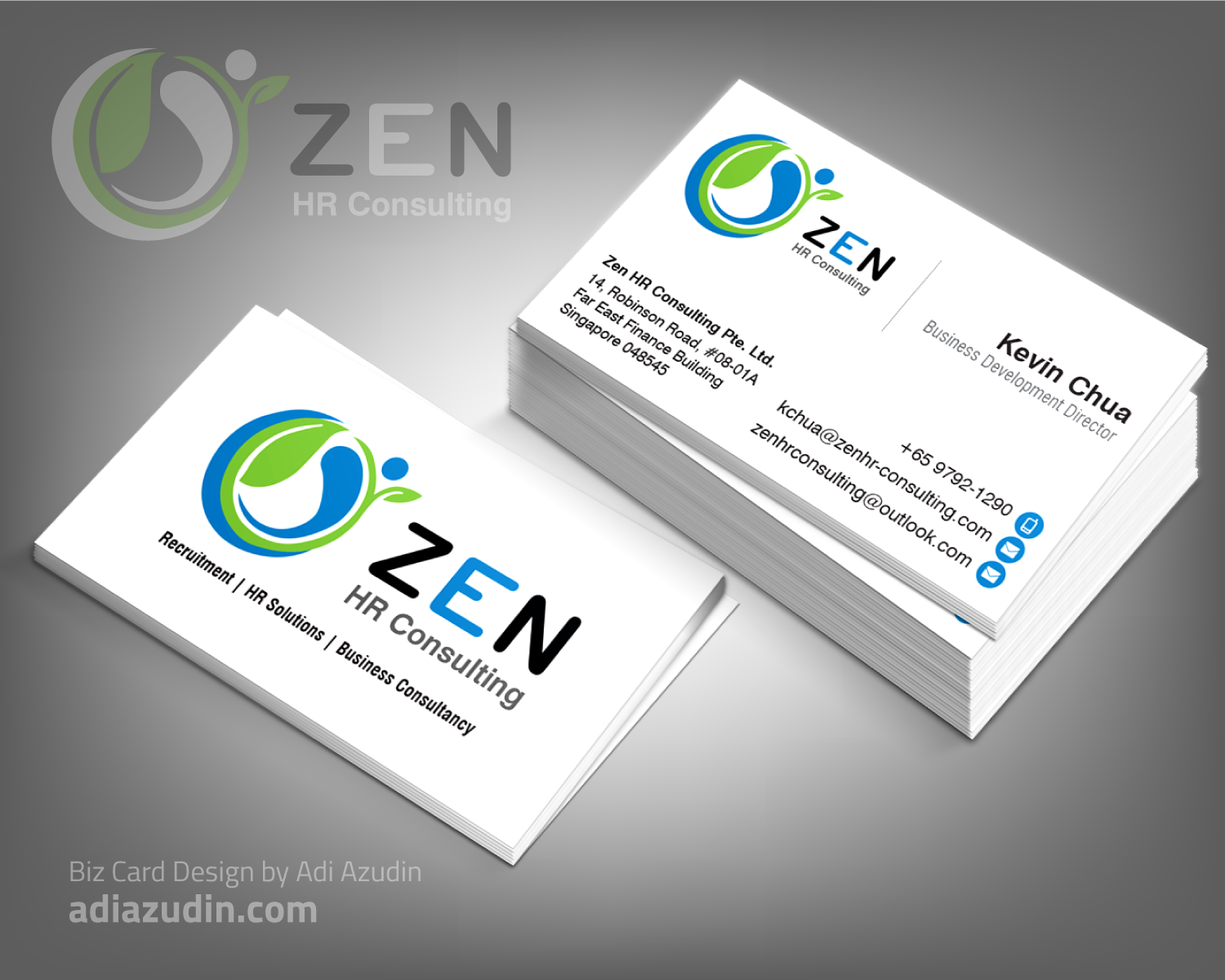 Business Card Design by adiazudin for this project | Design #10576470