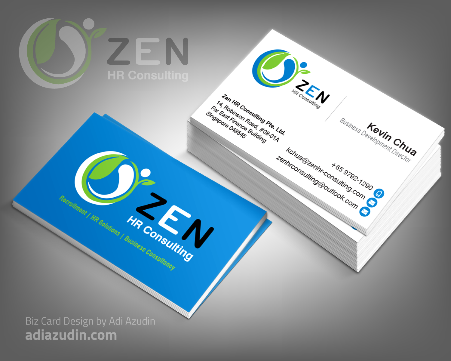 Business Card Design by adiazudin for this project | Design #10576547