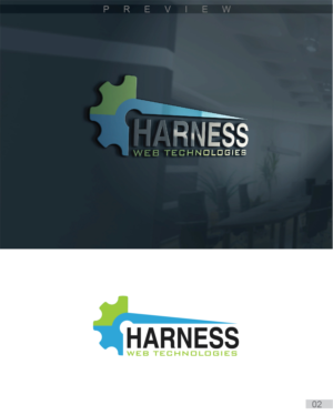 Logo Design by 3Guys for Harness Media LLC | Design: #10613103