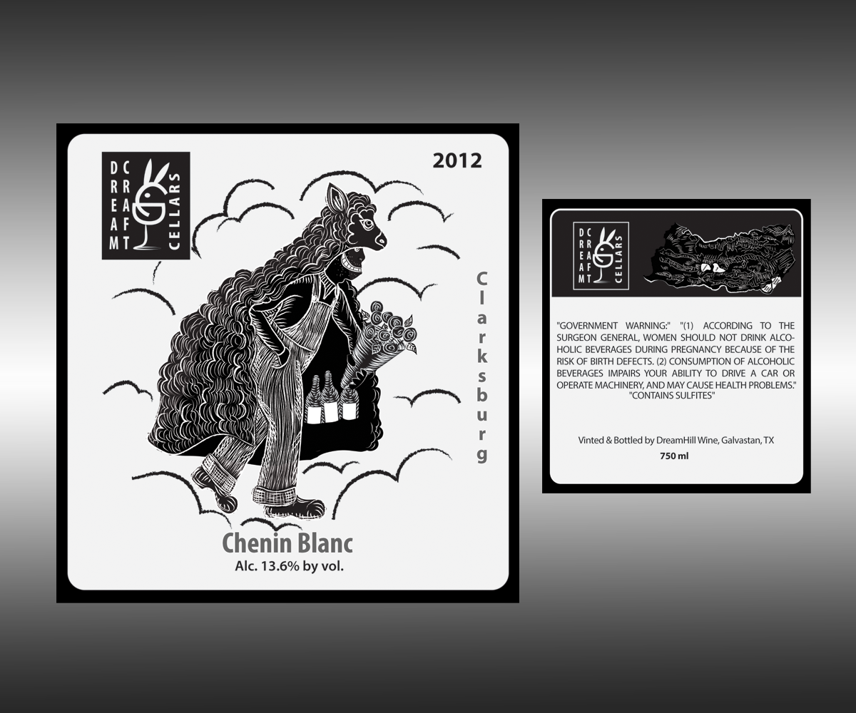 Label Design by Cari Lopez for Dreamcote Wine Co. | Design #2243342