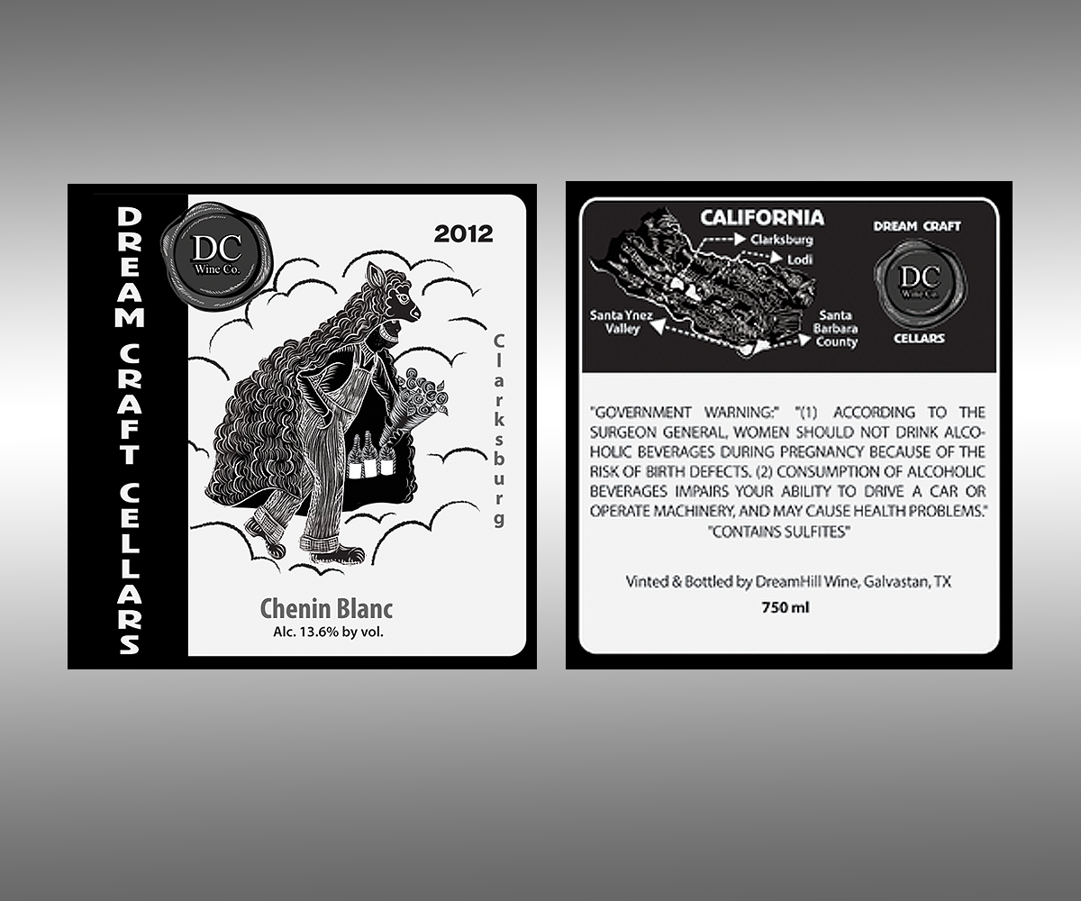 Design Étiquette par Cari Lopez pour Dreamcote Wine Co. | Design #2262874