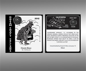 Label Design by Cari Lopez for Dreamcote Wine Co. | Design: #2262874