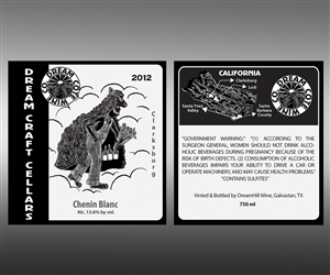 Label Design by Cari Lopez for Dreamcote Wine Co. | Design: #2275545