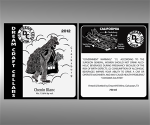 Label Design by Cari Lopez for Dreamcote Wine Co. | Design: #2280744