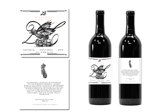 Label Design by Soula Vetter for Dreamcote Wine Co. | Design: #2230952