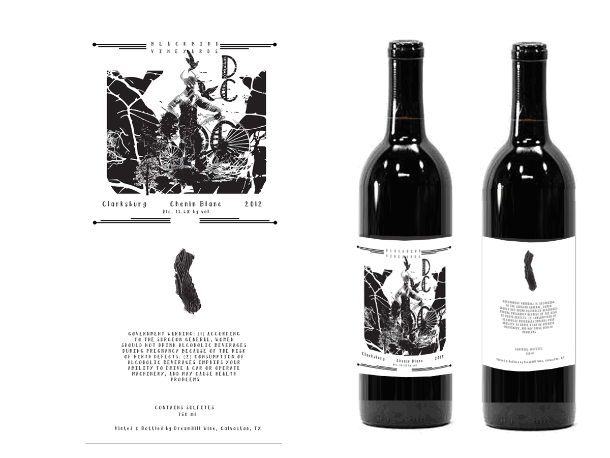 Label Design by Soula Vetter for Dreamcote Wine Co. | Design #2268929