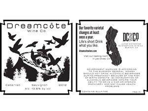 Label Design by Soula Vetter for Dreamcote Wine Co. | Design: #2344627