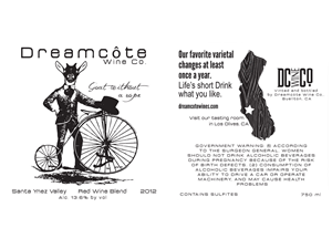 Label Design by Soula Vetter for Dreamcote Wine Co. | Design: #2349926