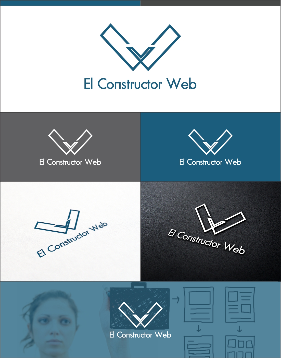 Logo Design by DG for Visual Design & Networks S.L. | Design #10657123