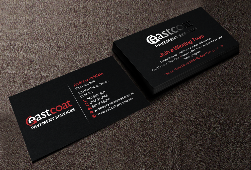 Business Card Design by chandrayaan.creative for this project | Design #10580875