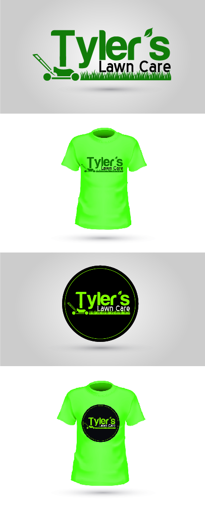 Logo Design by Marco Rubio for Tyler's Lawn Care | Design #10575770