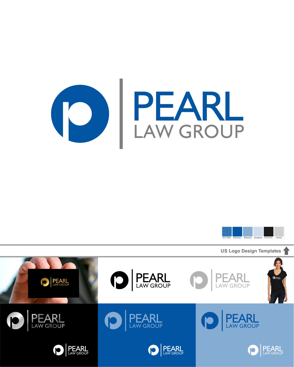 Logo Design by DesignMX (Renan Mejia) for Pearl Law Group | Design #10585029