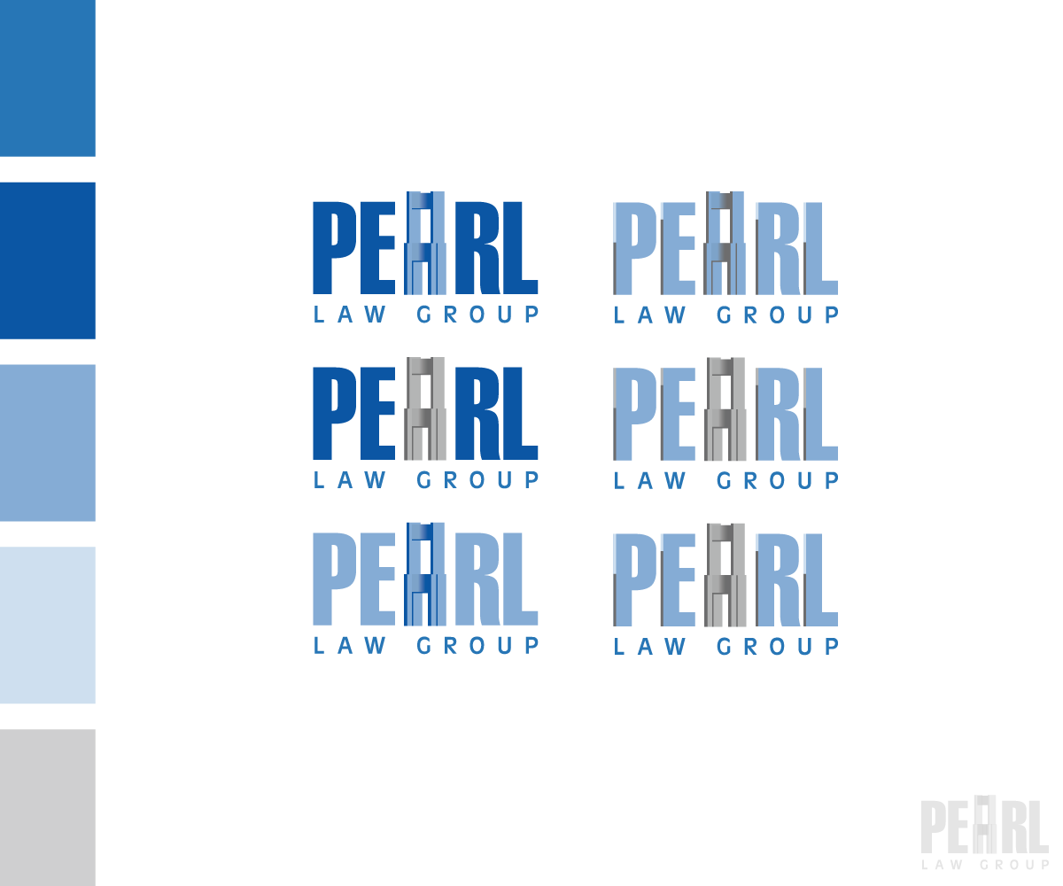 Logo Design by woofiedoo for Pearl Law Group | Design #10587165