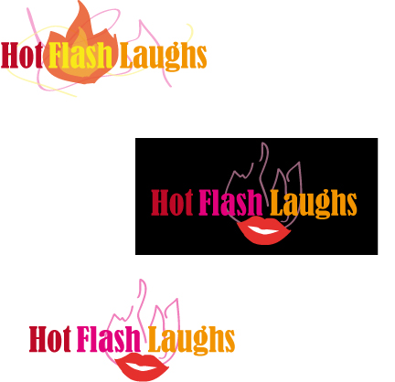 Logo-Design von  katja für Hot Flash Laughs | Design #2217814