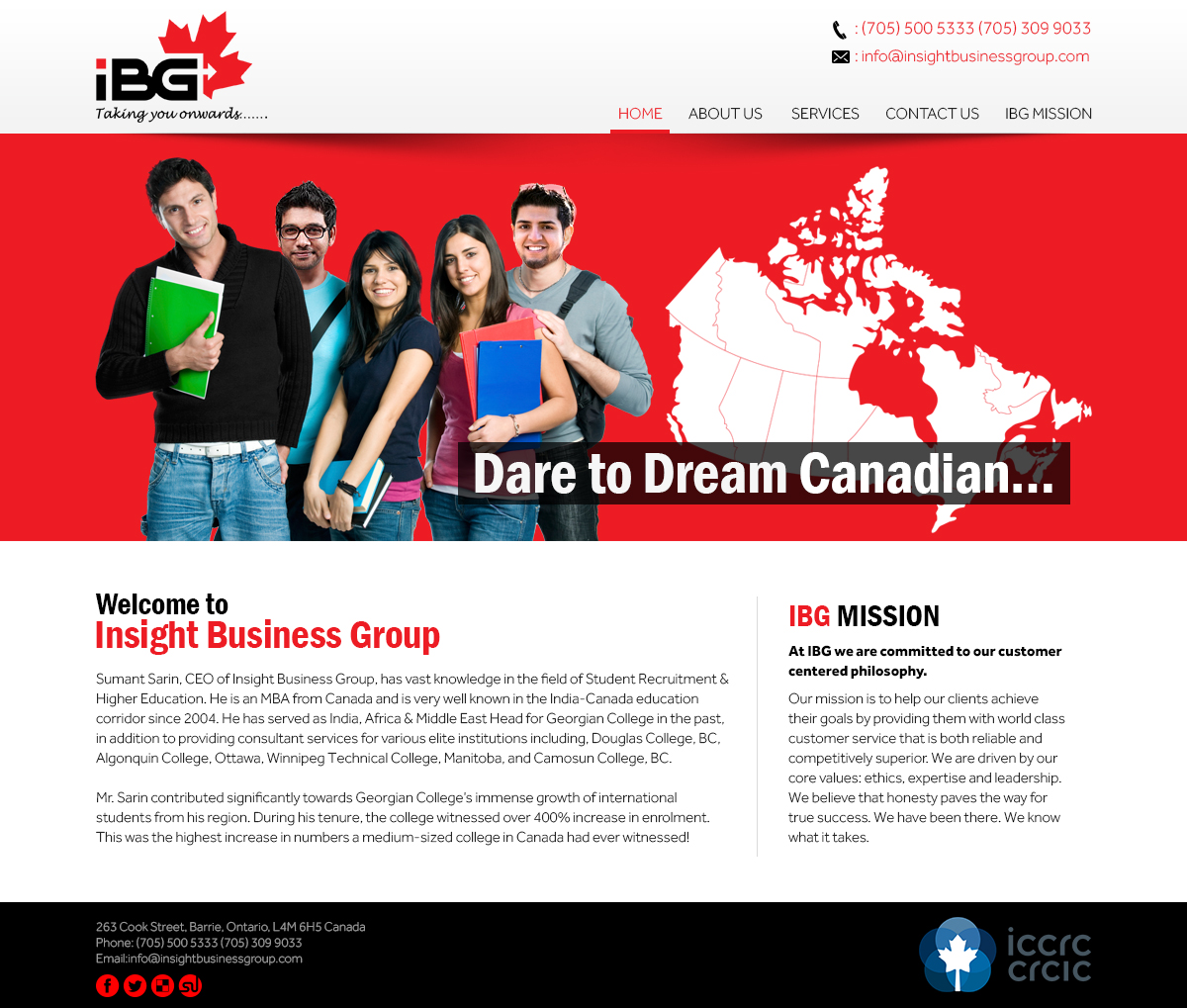 Web Design by Latest Design Ideas for Insight Business Group | Design #2237207