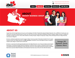Web Design by Latest Design Ideas for Insight Business Group | Design: #2266225