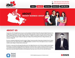 Web Design by Latest Design Ideas for Insight Business Group | Design: #2266461