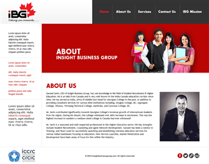 Web Design by Latest Design Ideas for Insight Business Group | Design: #2274651