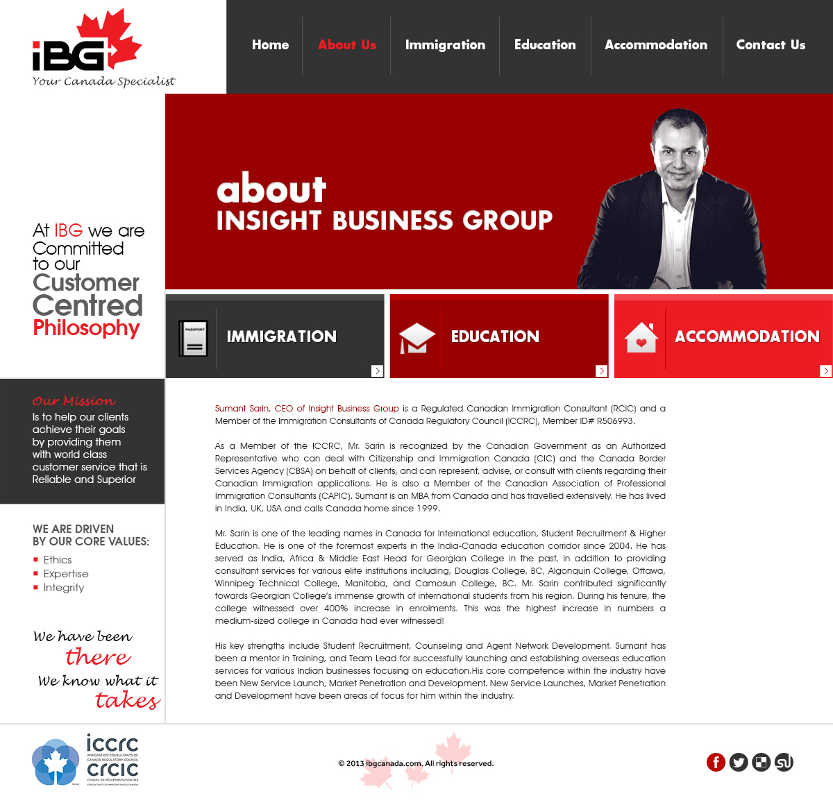 Web Design by Latest Design Ideas for Insight Business Group | Design #2311767