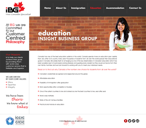 Web Design by Latest Design Ideas for Insight Business Group | Design: #2311796
