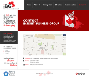Web Design by Latest Design Ideas for Insight Business Group | Design: #2312039