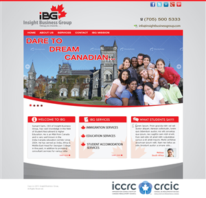 Web Design by Tanvir for Insight Business Group | Design: #2238849