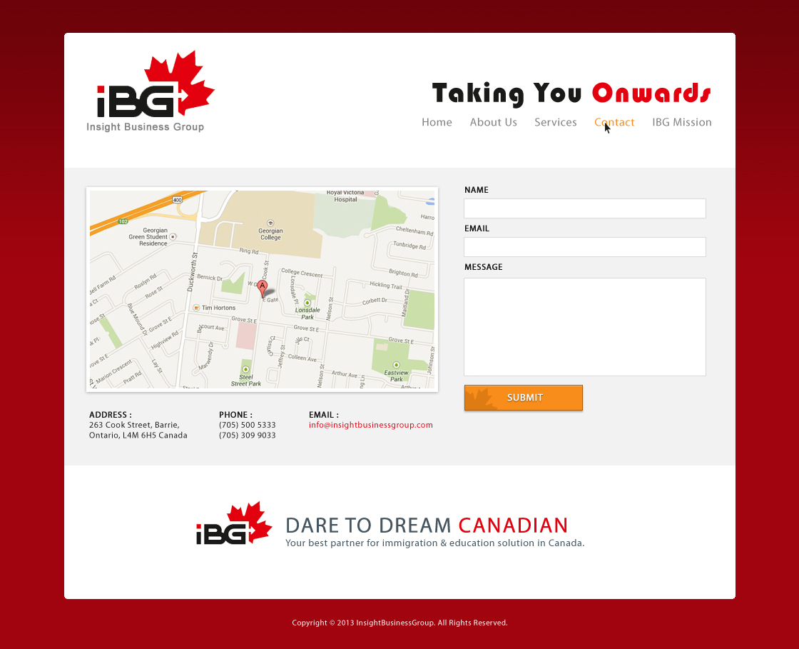 Web Design par Ardianet pour Insight Business Group | Design #2245621