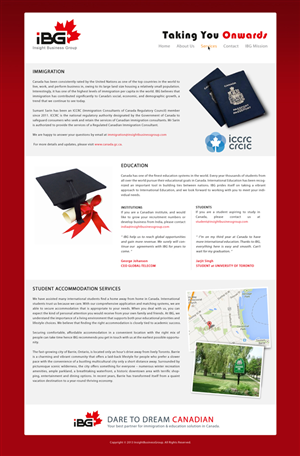 Web Design by Ardianet for Insight Business Group | Design: #2245695