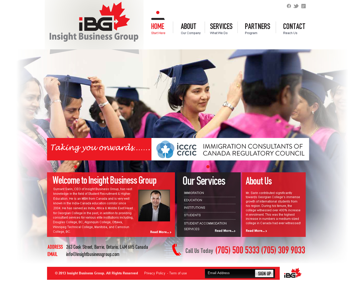 Diseño Web por Behriatech para Insight Business Group | Diseño #2255212