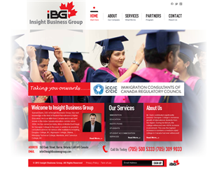 Web Design by Behriatech for Insight Business Group | Design: #2255212